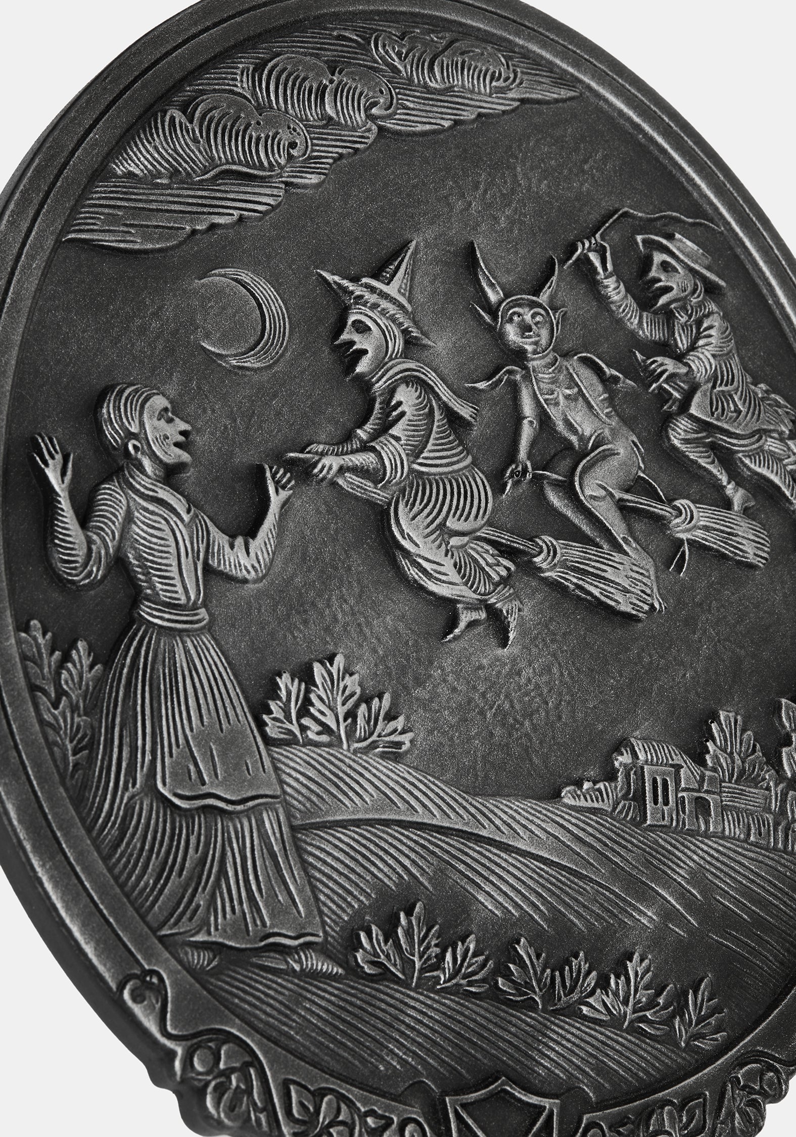 Witches Oval Wall Plaque
