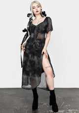 Tempest Tie Peplum Top