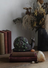 Sedge Textured Snail Ornament