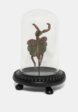 Nerissa Bug In Jar - Bronze & Green