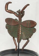 Nerissa Bug In Jar - Bronze & Green