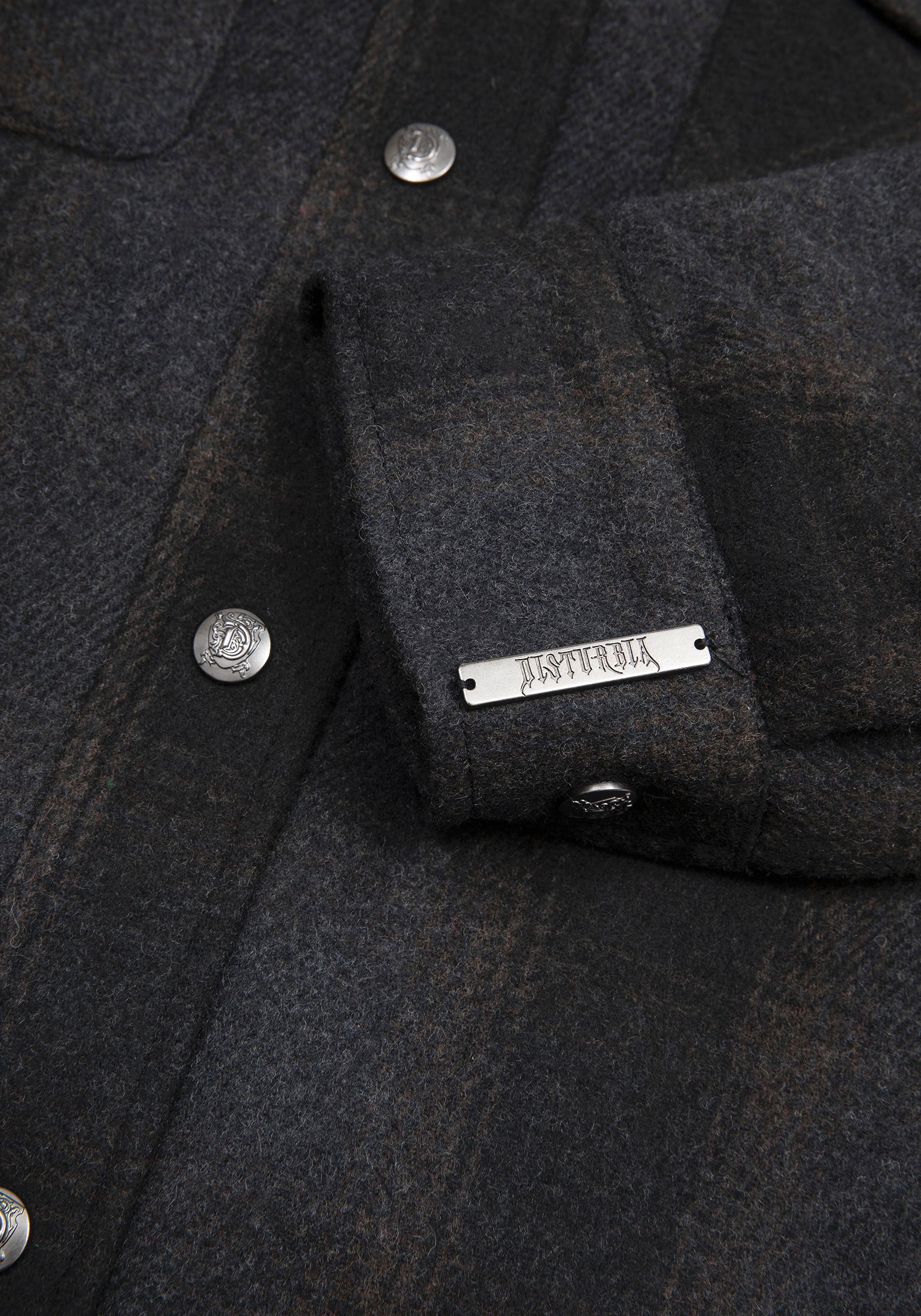 Marceline Hooded Pocket Check Shacket