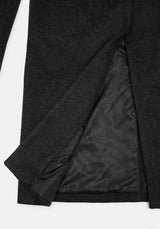 Albina Snake Pin Longline Coat