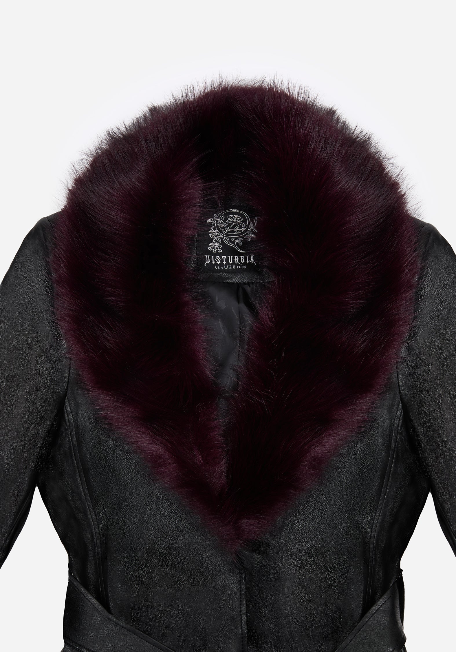 Effina Fur Collar Longline Coat