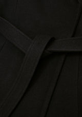 Camilla Tie Waist Hooded Coat With Bug Brooch