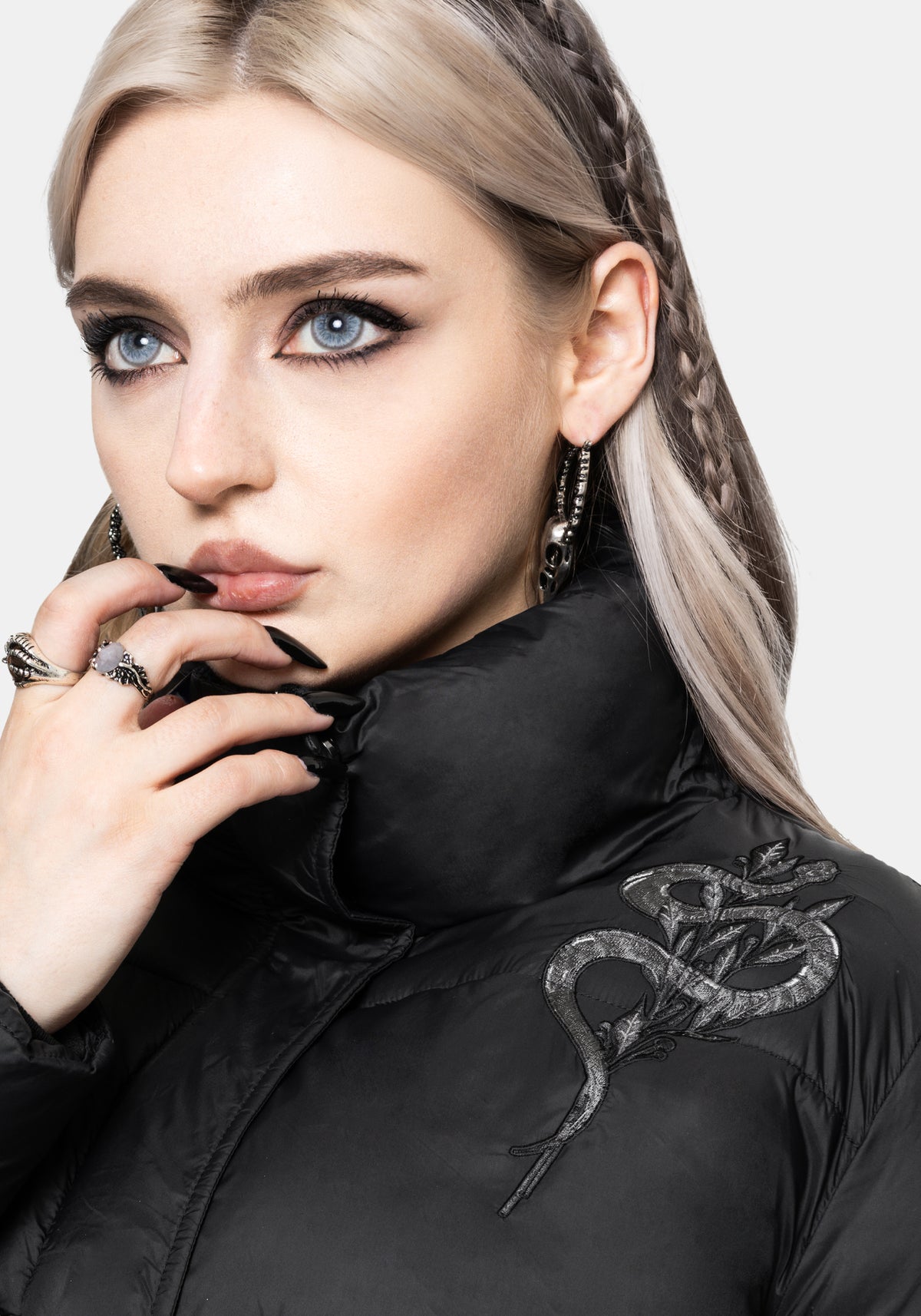 Nirah Bestickt Gepolstert Jacke
