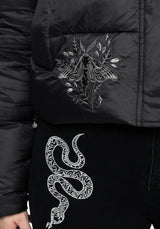 Nirah Embroidered Padded Jacket