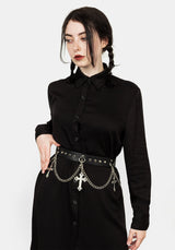 LAMENT STUDDED WAIST BELT