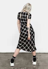 SINGLES BIAS CUT MIDI DRESS