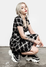 SINGLES BIAS CUT MIDI DRESS