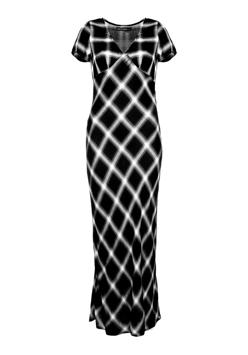 SINGLES BIAS CUT MIDI DRESS