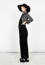 Janis Flared Cord Dungarees