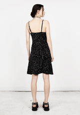 CELESTIAL MIDI SLIP DRESS