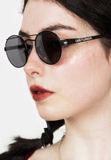 Psyche Round Wire Sunglasses