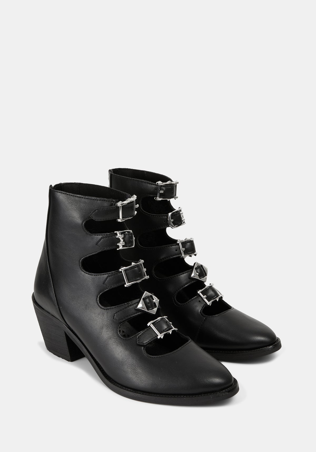 BRIDGET BUCKLED BOOTS