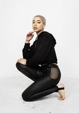 SCANDAL CHAPS PU LEGGINGS