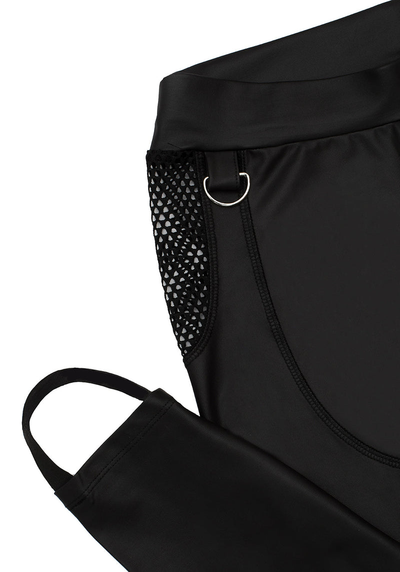 SCANDAL CHAPS PU LEGGINGS