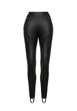 SCANDAL CHAPS PU LEGGINGS