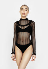 Solemn Ruffle Bodysuit