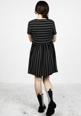 Space Cakes Stripe Mini Dress