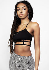 OBLIVION STRAPPY CAGED BRALET