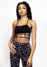 OBLIVION STRAPPY CAGED BRALET