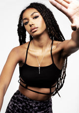 OBLIVION STRAPPY CAGED BRALET
