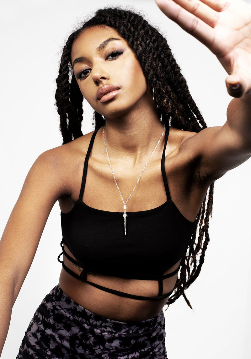 OBLIVION STRAPPY CAGED BRALET
