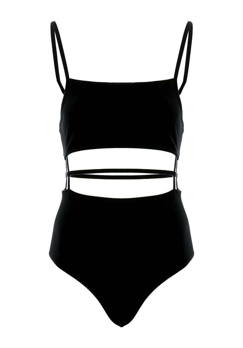 OBLIVION STRAPPY CAGED BODYSUIT