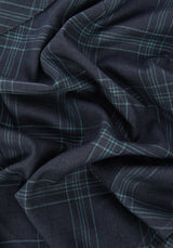 LITERATI CHECK MINI WRAP SKIRT