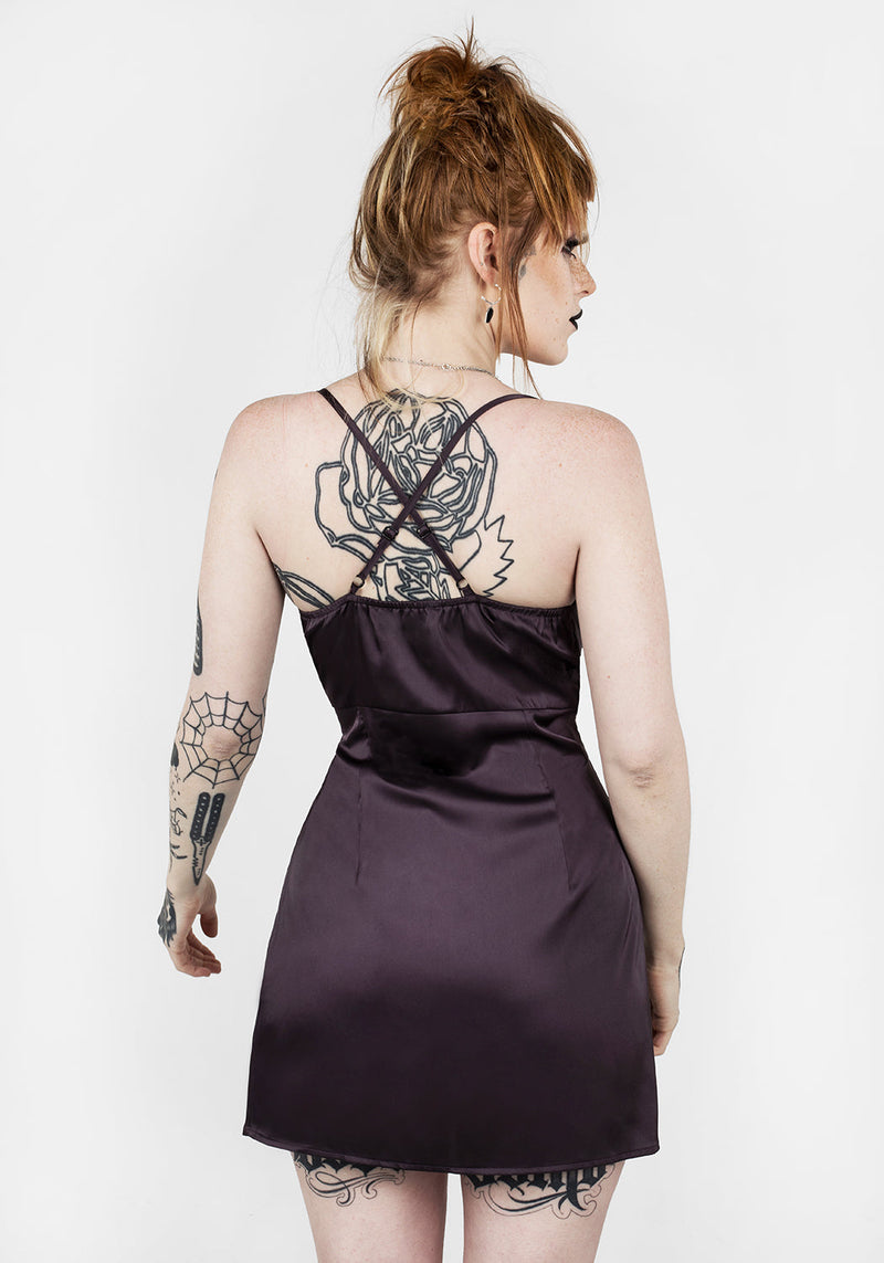 BOULEVARD MINI COWL DRESS