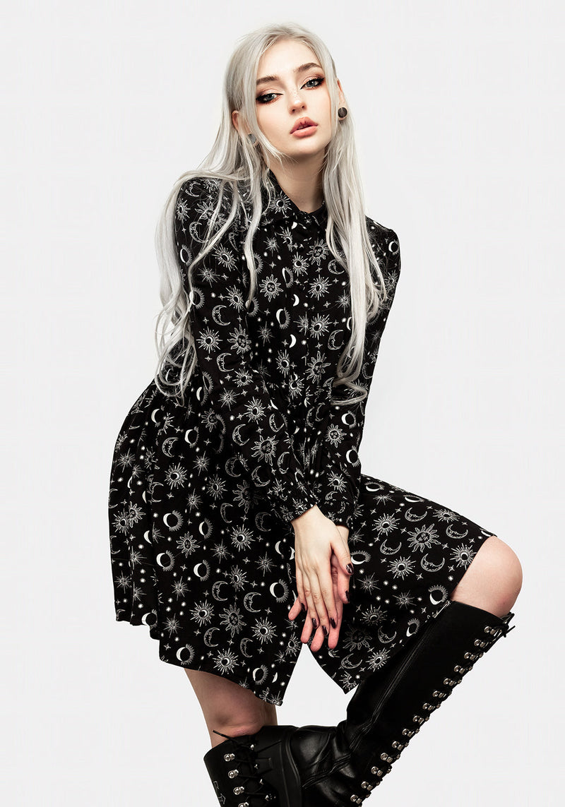 Moonbeam Oversized Shirt Dress