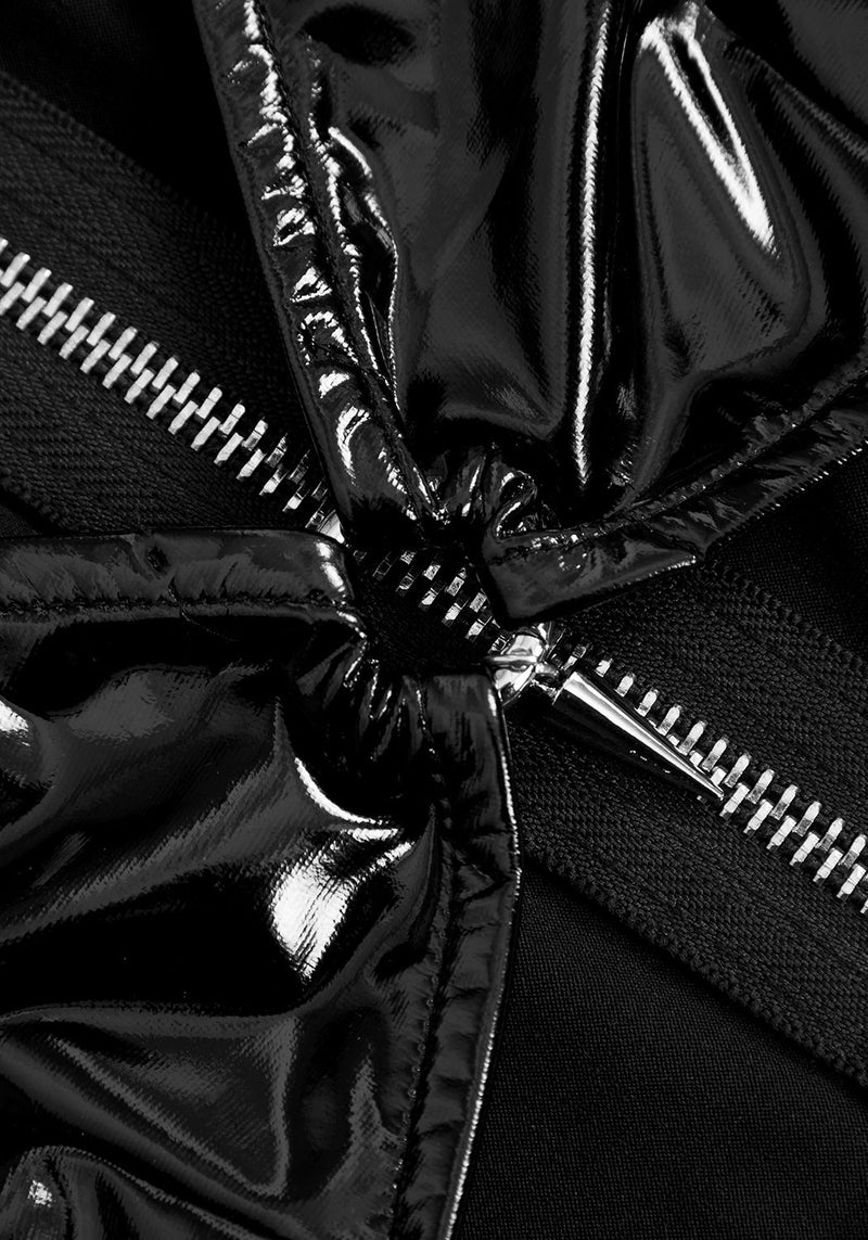 HELLBOUND VINYL CROP TOP