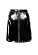 SINISTER MINI VINYL SKIRT