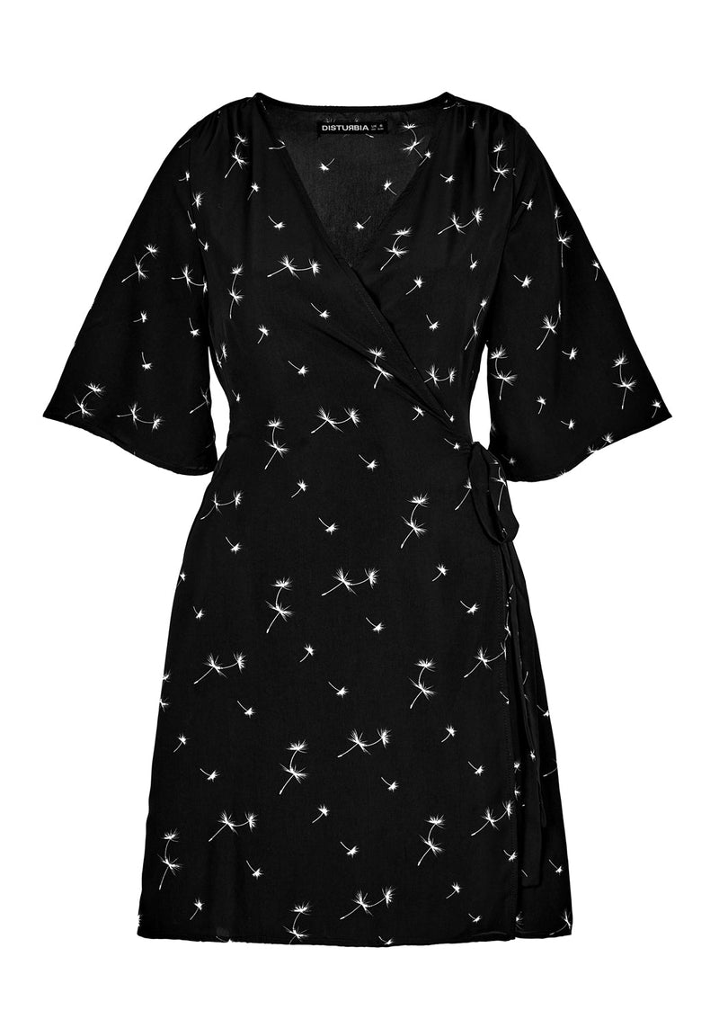 Blithe Kimono Wrap Mini Dress