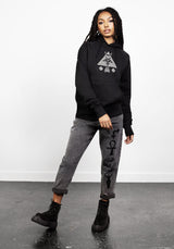 Mystisch Pullover Kapuzenshirt