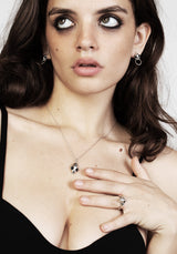 Sphynx Silver Pendant Necklace