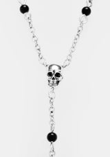 Mortality Rosary Necklace