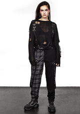 Rebellion Hardware Bondage Sweater