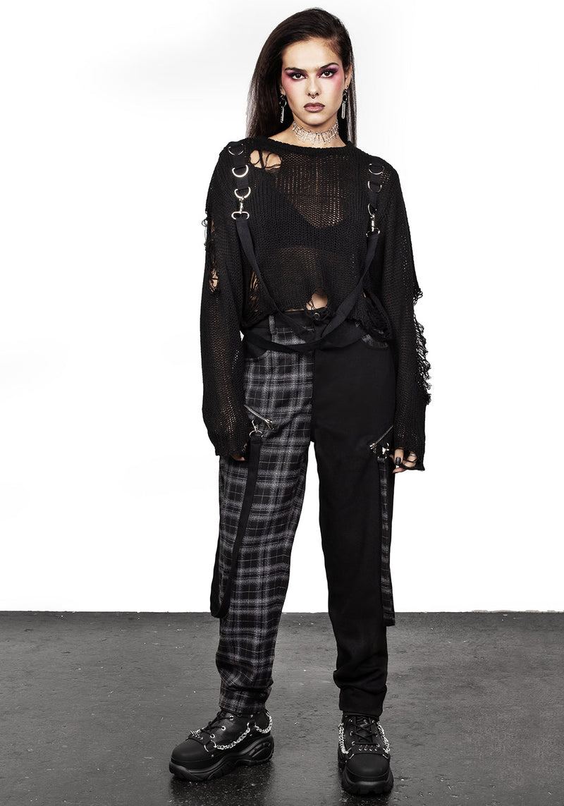 Rebellion Hardware Bondage Sweater