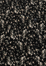 Gardenia Print Button Down Midaxi Dress