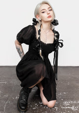 Destiny Smocked Baby Doll Mini Dress