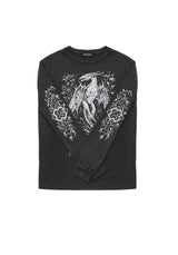 Kilgharrah Unisex Long Sleeve Acid Washed T-Shirt
