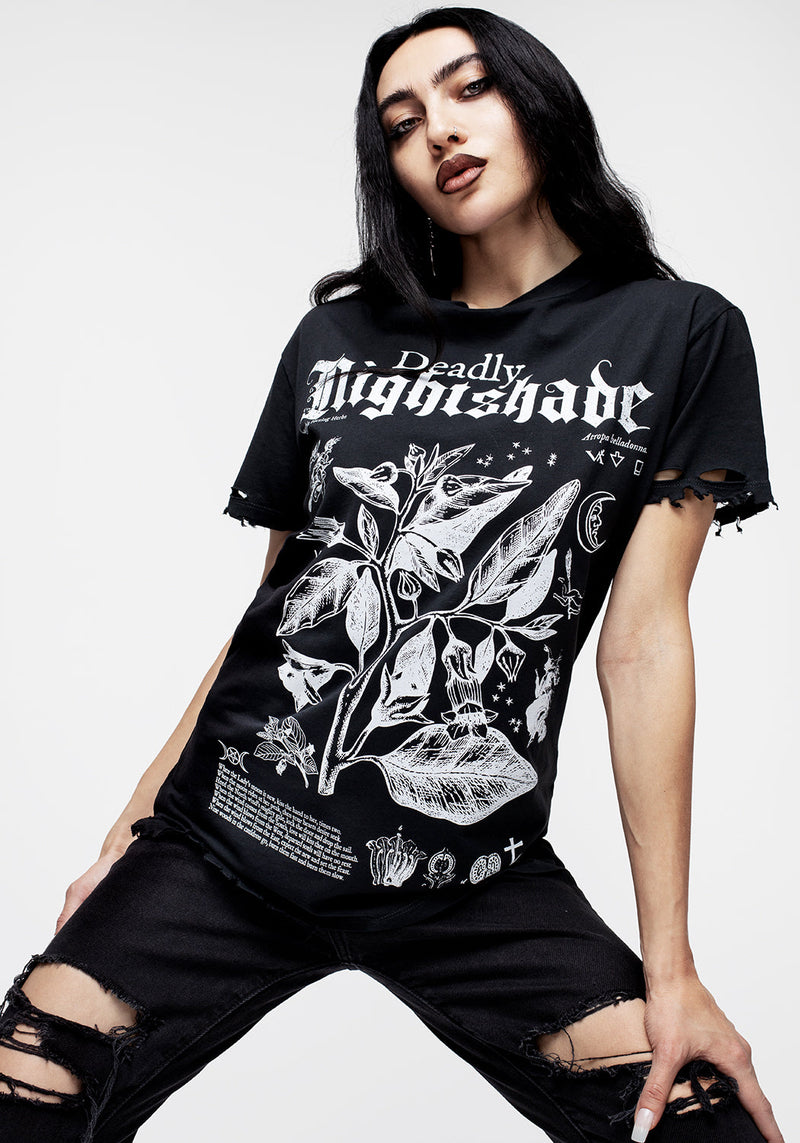 Nightshade Distressed T-shirt