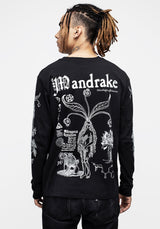 Mandrake Long Sleeve Cuffed Tee