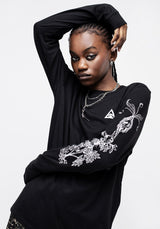 Mandrake Long Sleeve Cuffed Tee