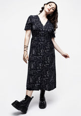 Realm Button Down Midi Dress