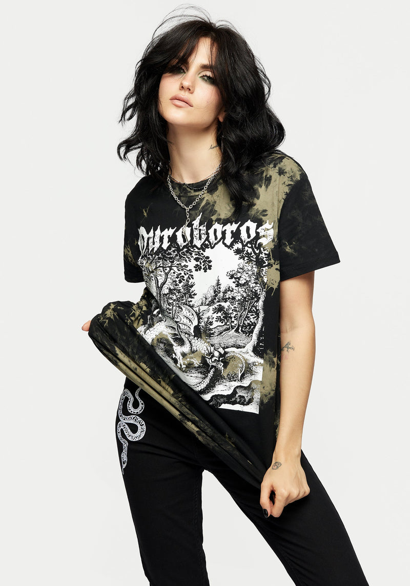 Ouroboros Unisex Tie Dye Tee