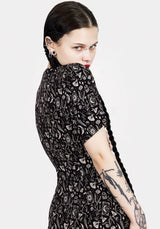 Craft V-neck Midi Dress