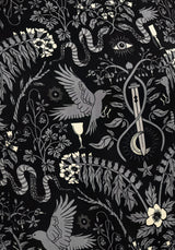 Hecate's Garden Split Midi Skirt